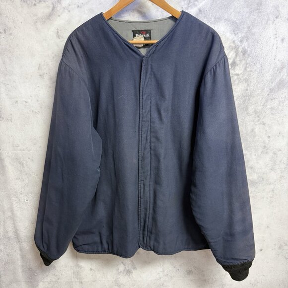 bulwark Other - Vintage 90s Bulwark Workwear Jacket Mens XL Blue Quilted (25x29.5)